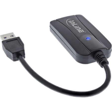 InLine? Card Reader USB 3.1 USB-A , f?r SD/SDHC/SDXC, microSD, UHS-II kompatibel