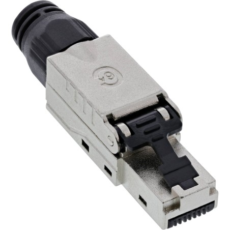 76204B - InLine® Prise RJ45 Cat.6A 500MHz, à assembler en champ, blindé, vissé