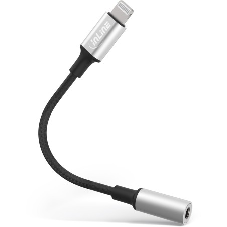 InLine? Lightning Audio Adapter Kabel MFi-zertifiziert 0,1m