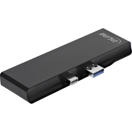 35393 - InLine® MultiHub, Surface Pro 4/5/6, 3x USB-A 3.2 prise femelle, HDMI 4K, Cardreader