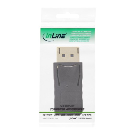 InLine? DisplayPort Adapter, DisplayPort Stecker auf mini DisplayPort Buchse, 4K