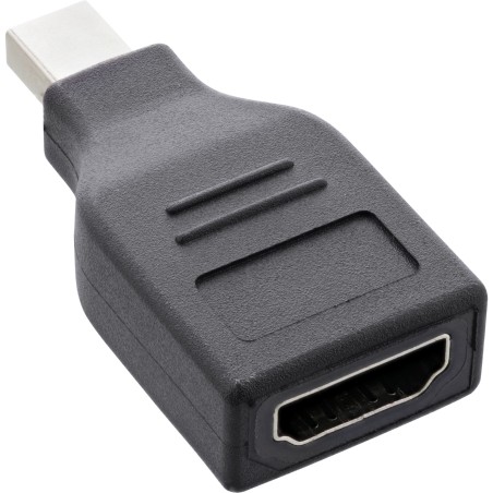 17196D - InLine® Convertisseur DisplayPort, mini DisplayPort mâle sur HDMI femelle, FullHD