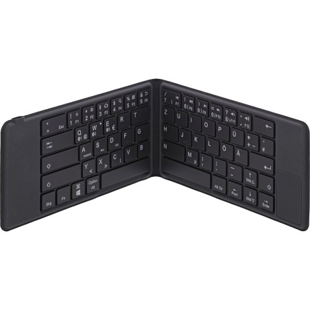 InLine? faltbare Bluetooth Tastatur BT-Pocket, f?r bis zu 3 Bluetooth-Ger?te