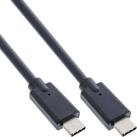 InLine? USB 3.2 Gen.2x2 Kabel, USB-C Stecker/Stecker, schwarz, 1,5m