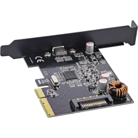 InLine? Schnittstellenkarte, PCIe x4, USB 3.2 Gen.2x2, 1x USB-C