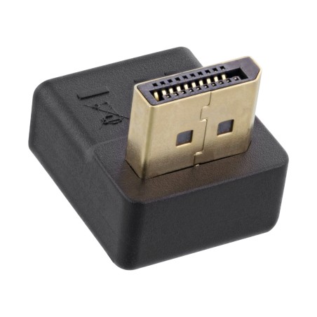 InLine? DisplayPort Adapter, DisplayPort Stecker / Buchse, nach oben gewinkelt