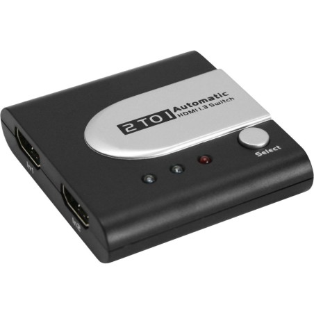 InLine® HDMI Umschalter, 2 IN / 1 OUT, elektronisch, 3D