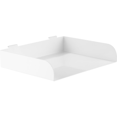 23182B - InLine® Slatwall tablette grande, blanc