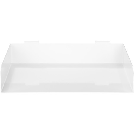 23182B - InLine® Slatwall tablette grande, blanc