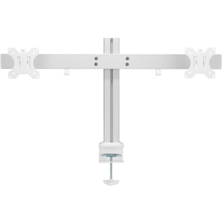 InLine? Aluminium Monitor-Tischhalterung f?r 2 Monitore bis 32, 8kg