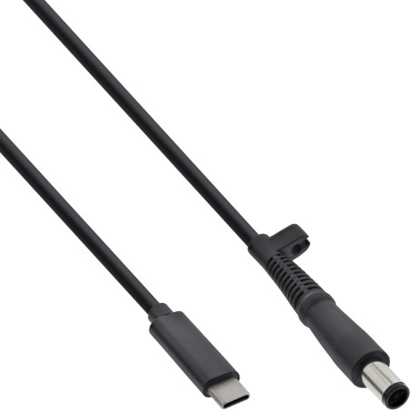 26673 - InLine® USB-C vers HP Notebook (rond/grand) Câble de charge, 2m