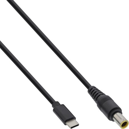 26672 - InLine® USB Typ-C vers Lenovo Notebook (rond) Cordon de charge, 2m