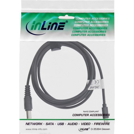 26672 - InLine® USB Typ-C vers Lenovo Notebook (rond) Cordon de charge, 2m