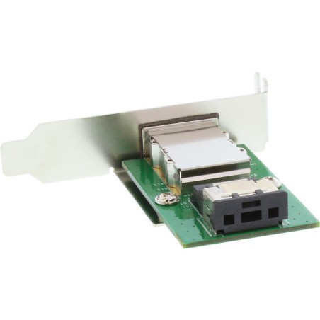 InLine® SAS low profile Slotblech, ext. SFF-8088 auf int. SFF-8087