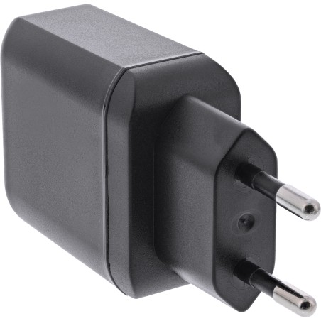 31501S - InLine® USB PD bloc d'alimentation chargeur simple USB-C, Power Delivery, 25W, noir