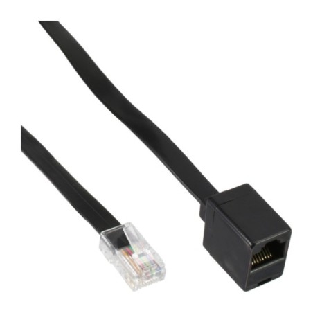 Rallonge ISDN, InLine®, RJ45 (8P8C) mâle/fem., 10m