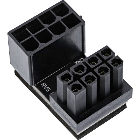 26638F - Adaptateur secteur InLine® interne, fiche / prise 180 ATX 8 broches ( tournée ), pour carte graphique de bureau