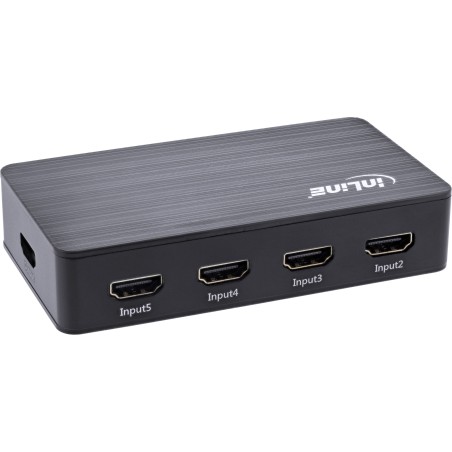 InLine? HDMI Switch, 5-fach, 4K2K@60Hz, HDCP 2.2