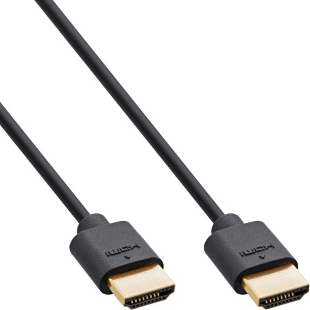 17901S - Câble HDMI InLine® Slim Ultra High Speed, 8K4K, mâle/mâle, 1 m