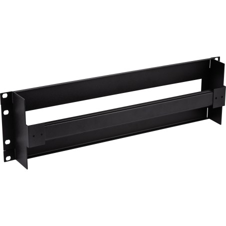 19106B - Barrette de disjoncteurs InLine® 19, 3U, avec rail DIN, noir