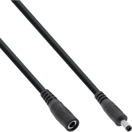 26901C - Câble d'extension InLine® DC, fiche/prise DC 4,0x1,7mm, AWG 18, noir, 1m