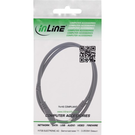 26901I - Câble d'extension InLine® DC, fiche/prise DC 3,5x1,35mm, AWG 18, noir 1m