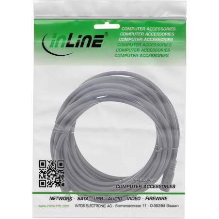 26903B - Câble d'extension InLine® DC, fiche/prise DC 5,5x2,1mm, AWG 18, noir, 3m