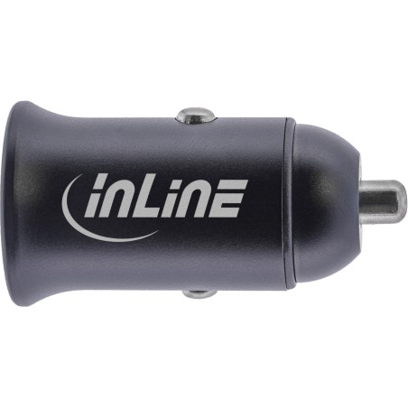 InLine? USB KFZ Stromadapter Power Delivery, 2x USB-C, schwarz