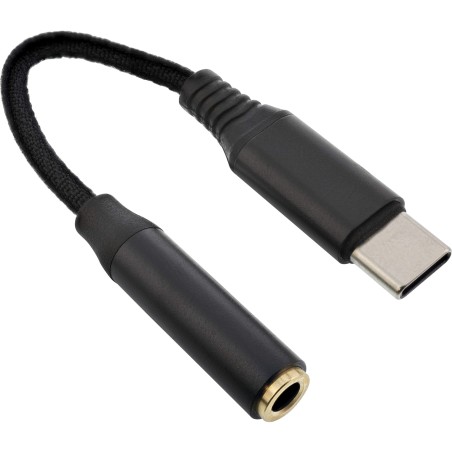 33054D - Câble adaptateur audio InLine® USB-C, USB-C vers prise 3,5 mm