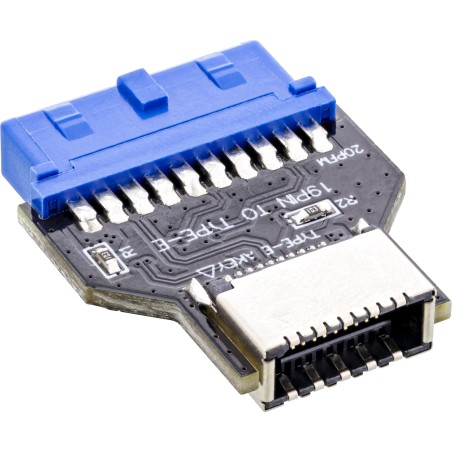 InLine? USB 3.0 Mainboard zu USB 3.2 Typ-E Key-A Adapter intern