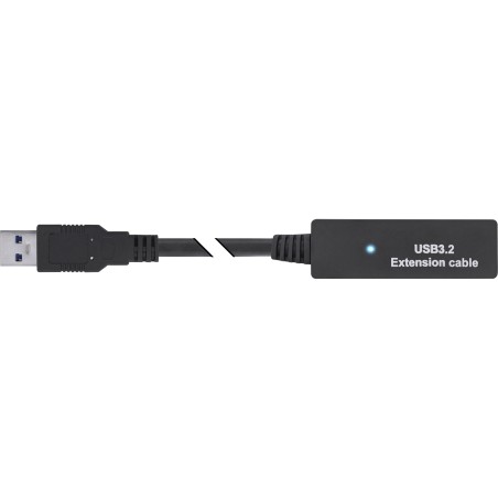 35650B - Extension active InLine® USB 3.2 Gen.1, fiche USB-A vers prise USB-C, 5 m