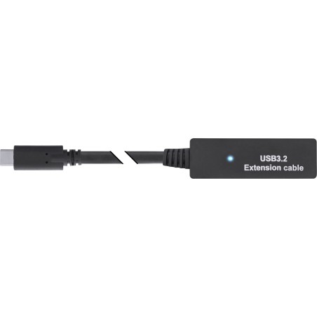 35650C - Extension active InLine® USB 3.2 Gen.1, fiche USB-C vers prise USB-C, 5 m