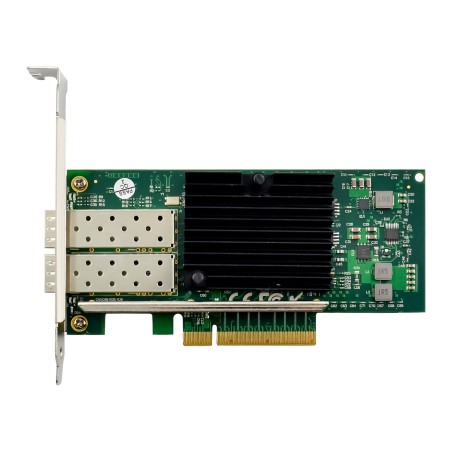 51131A - Carte réseau InLine® Dual 10 Gigabit, 2x SFP, PCIe x8, avec support de logement LP