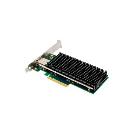 InLine? 10-Gigabit Netzwerkkarte, 1x RJ45 10Gb/s, PCIe x8, inkl. LP Slotblech