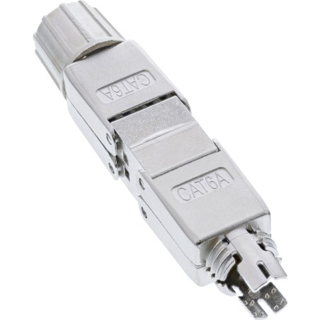 69992E - Connecteur de câble InLine® Cat.6A, avec technologie LSA, blindé, plat