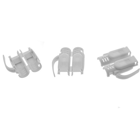 InLine? Crimpstecker Cat.6A RJ45 geschirmt, 3-teilig grau 10er Pack