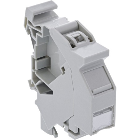 76203D - Module InLine® Cat.6A Keystone SNAP-In pour rail DIN