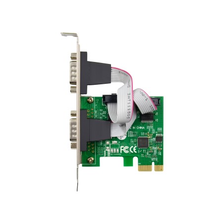 76619D - Carte d'interface InLine®, 2x série 9 broches, PCIe (PCI-Express)