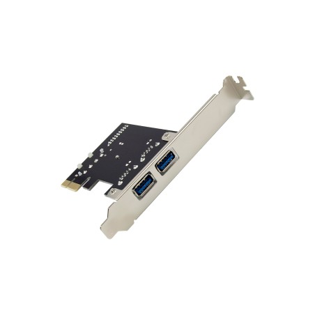 76666G - Carte d'interface InLine®, 4x USB 3.2 Gen.1, (22) PCIe, support de logement à profil bas