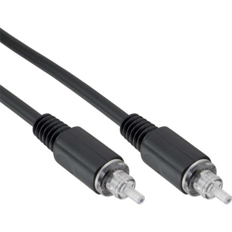 InLine® OPTO Audiokabel, Toslink Stecker / Stecker, mit Indikator, 1m