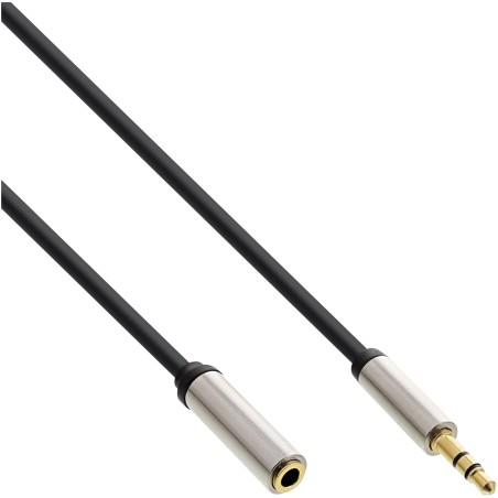 99235 - Câble audio fin InLine® Jack 3,5 mm ST/BU, stéréo, 5 m