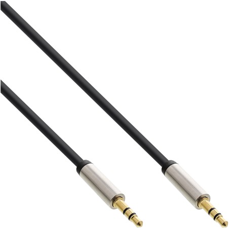 InLine? Slim Audio Kabel Klinke 3,5mm ST/ST, Stereo, 10m