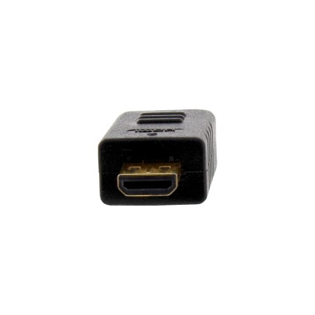 17502D - Câble HDMI Superslim InLine® A vers D, HS avec Eth., Premium, noir / or, 1,8 m