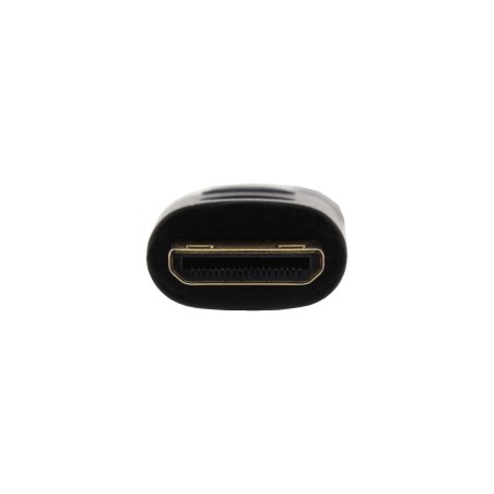 17502C - Câble HDMI Superslim InLine® A vers C, HS avec Eth., Premium, noir / or, 1,8 m