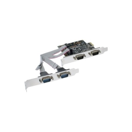 InLine® Schnittstellenkarte, 4x Seriell 9-pol, PCIe (PCI-Express)