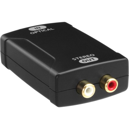 InLine® Toslink Audio Konverter, Eingang Toslink optisch, Ausgang 2x Cinch Stereo