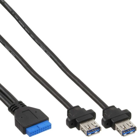 InLine® Mini-PCIe Karte, 2x USB 3.0