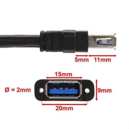 InLine® Mini-PCIe Karte, 2x USB 3.0