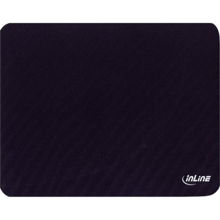 InLine® Maus-Pad Premium Softex, dünn, schwarz, 220x180x3mm