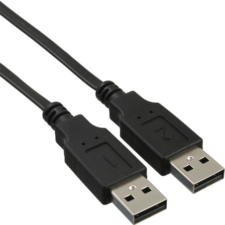 InLine® USB KM-Umschalter, 2 PCs, für Tastatur, Maus, mit Maus-Transfer zwischen den Monitoren